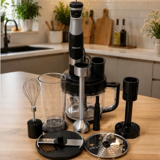 گوشتکوب غذاساز 9 کاره تلیونیکس مدل THB1708 با تیغه نگینی