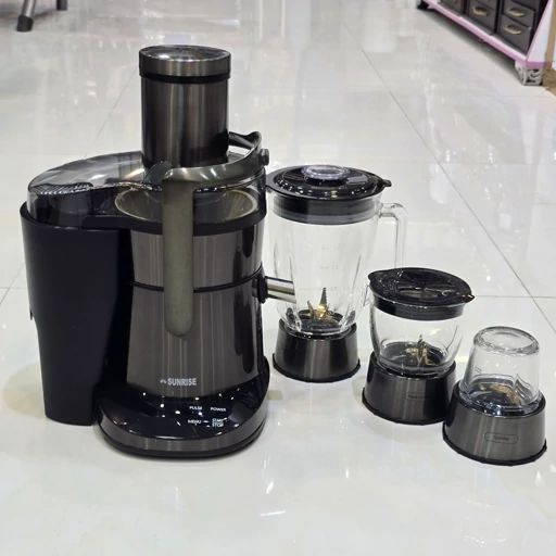غذاساز و آبمیوه گیری سانرایز مدل SUNRISE-JU404